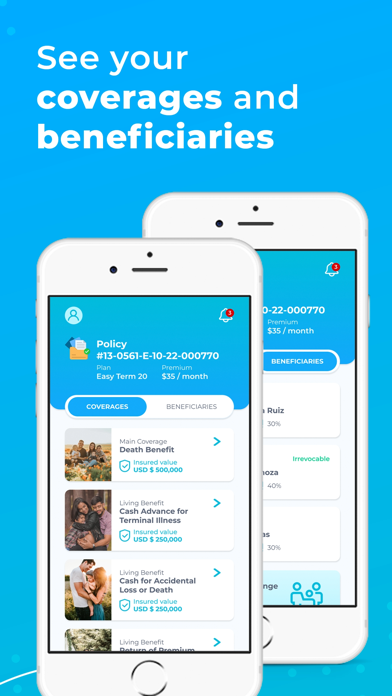 Ole Life Insurance Member Screenshot
