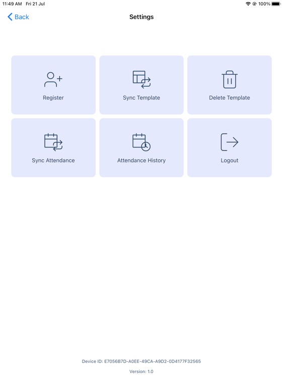 DigiSME Tab Attendance