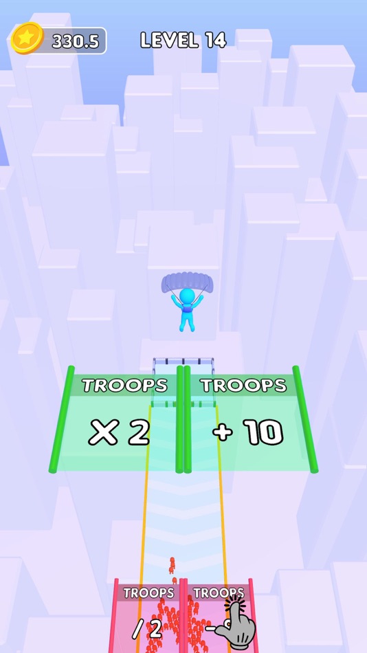 #2. Merge Warriors 3D (iOS) 由: Rawky Studios