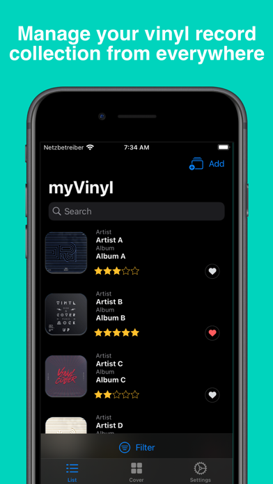 myVinyl - Records Manager Screenshot
