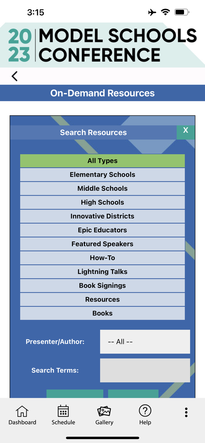 Model Schools Conference