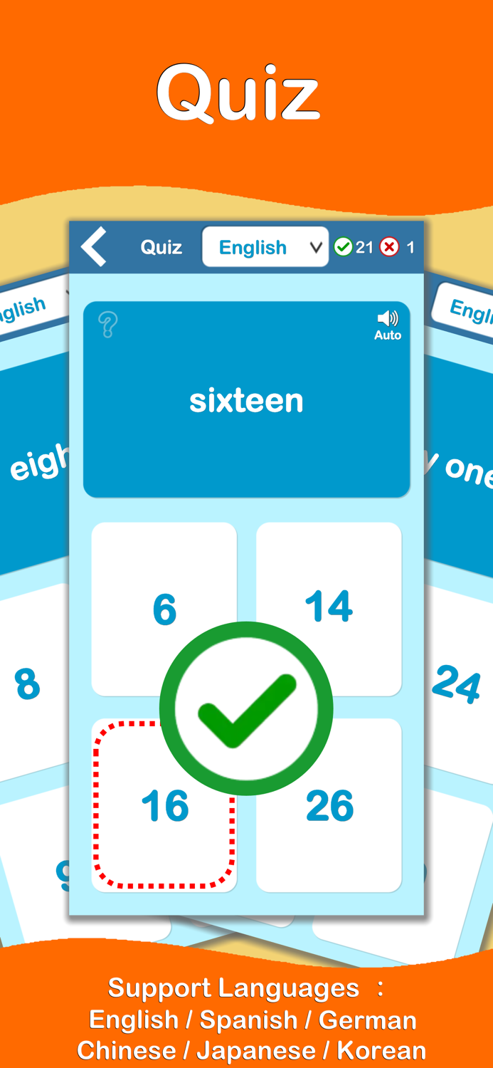 123 Numbers Flashcards