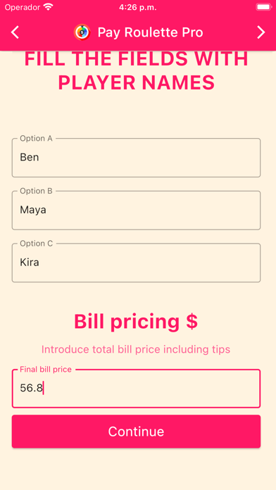 Pay Roulette Pro Screenshot