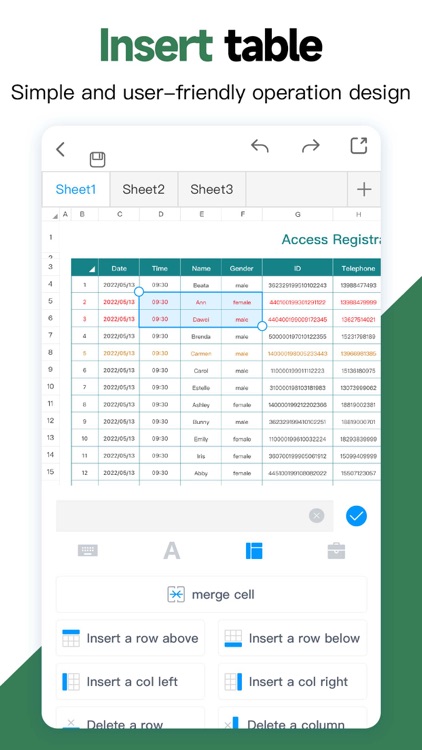 Form Master-Spreadsheet Maker