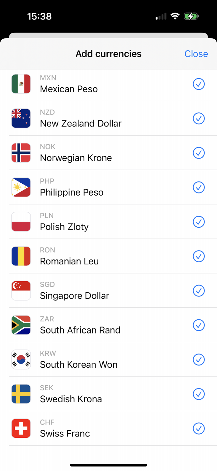 Currency converter ·
