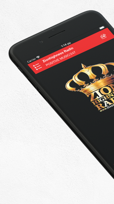 Zionhighness Radio Screenshot