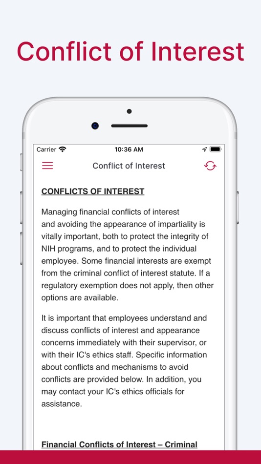 #3. NCI Ethics (iOS) Podle: National Cancer Institute