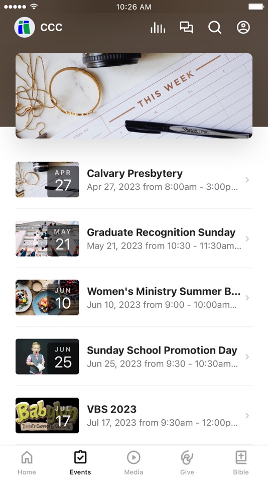 #2. CCC Simpsonville (iOS) Με: Christ Community Church of Simpsonville