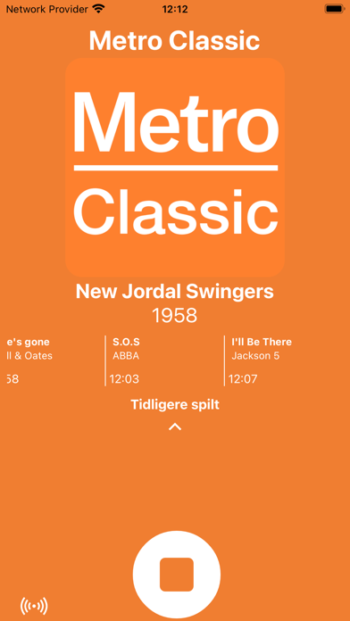 Radio Metro Norge Screenshot