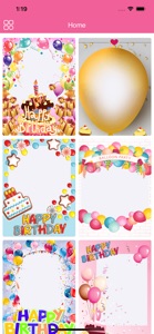 WA - Birthday Photo Frames screenshot #4 for iPhone