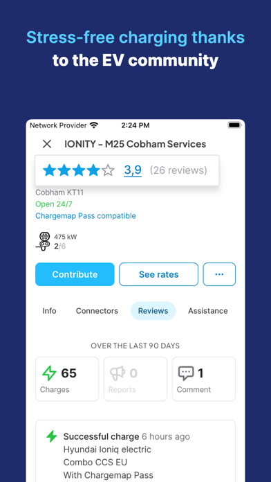 Chargemap - Charging stations Screenshot