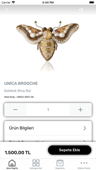 Unica Brooche Screenshot