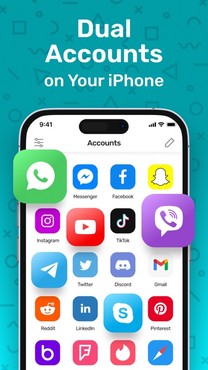 Dual Space Multiple Accounts