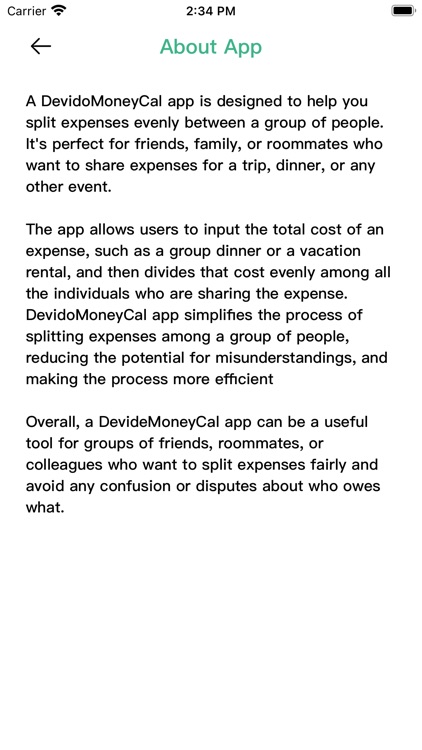 DevidoMoneyCal screenshot-4