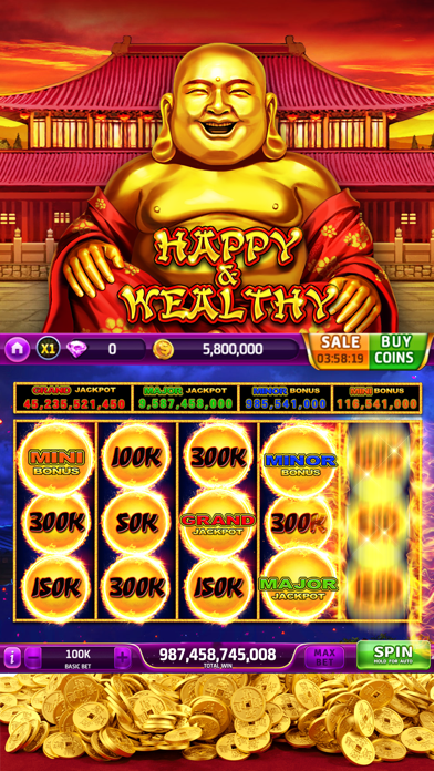 Gold Fortune Casino-Slots Game Screenshot