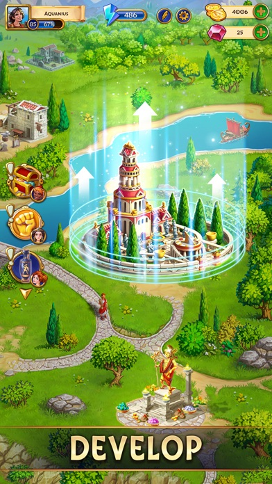 Jewels of Rome・Match-3 Empires Screenshot