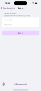 MYOB Advanced screenshot #1 for iPhone