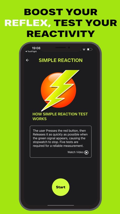 Millisecond Reactive Training Screenshot