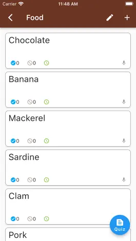 Game screenshot Flashcard App Choco Banana apk