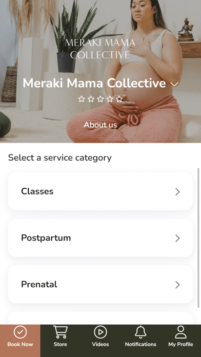 Meraki Mama Collective Screenshot