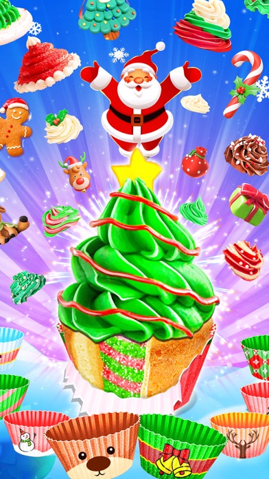 Glitter Cupcake Desserts Screenshot