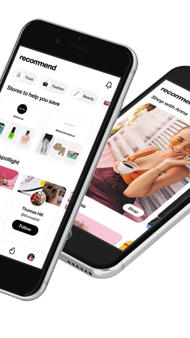 Recommend: Shop with friends. Screenshot