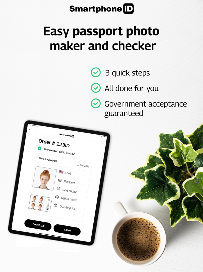 Official Passport photo