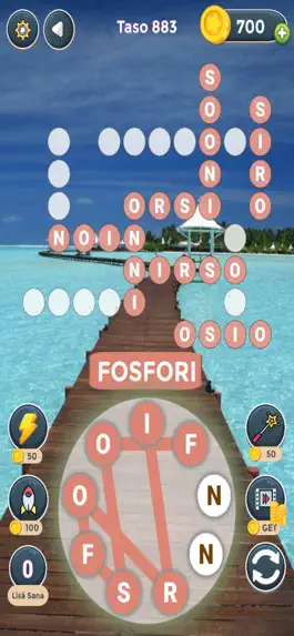 Game screenshot Sanaristikko Suomi Sana Löytää apk