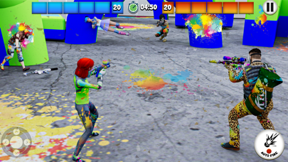 Paintball Battle Arena 3D Game Screenshot