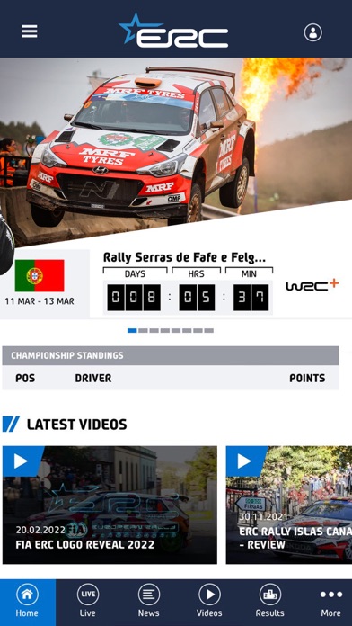 FIA ERC Screenshot