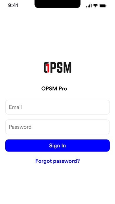 OPSM Pro Screenshot