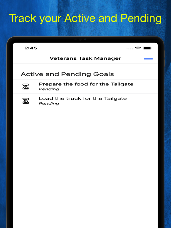 Screenshot #5 pour Veterans Task Manager