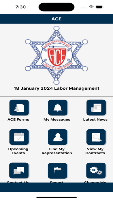 Screenshot #2 pour County Employees Assoc.