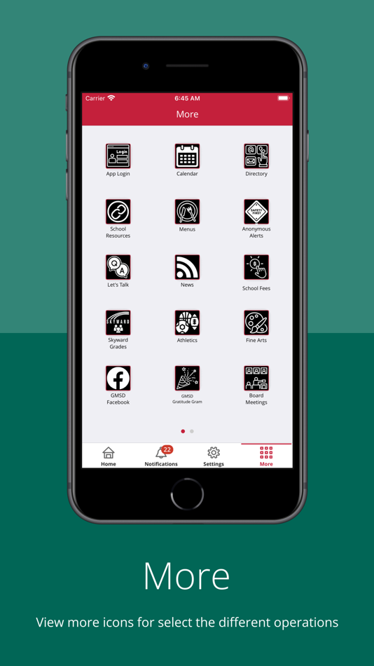 #6. Germantown MSD (iOS) 由: Germantown Board of Education