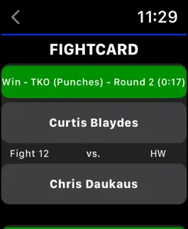 Game screenshot MMA Fights & Results For Watch apk