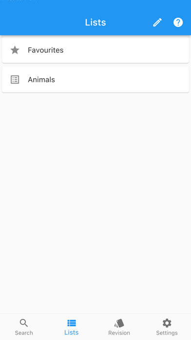 Auslan Dictionary Screenshot
