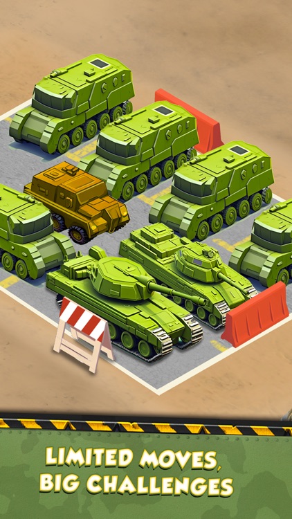 Military Yard: Parking Rush screenshot-3