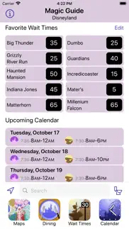 magic guide for disneyland iphone screenshot 1