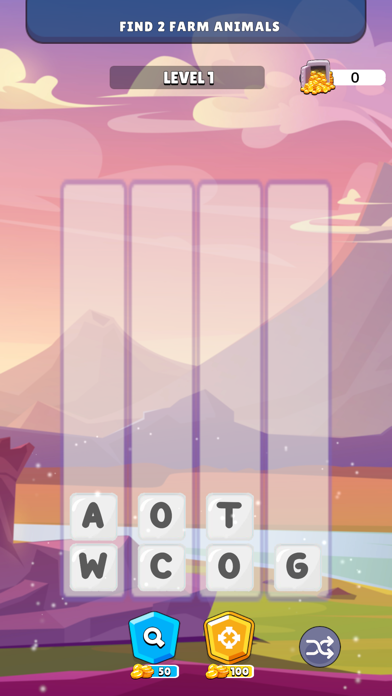 Sort The Letters Screenshot