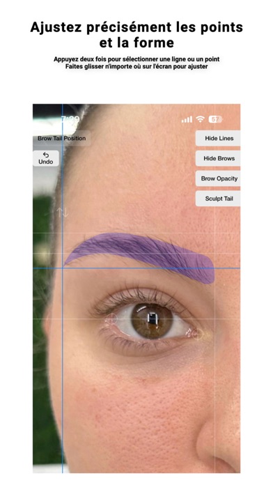 Screenshot #3 pour Concepteur de sourcils