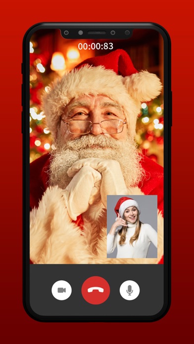 Call Santa Claus: Prank Appのおすすめ画像1