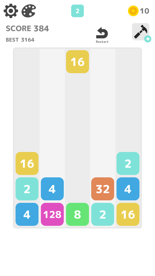 Merge Number Block 2048 Puzzle - 1.0 - (iOS)