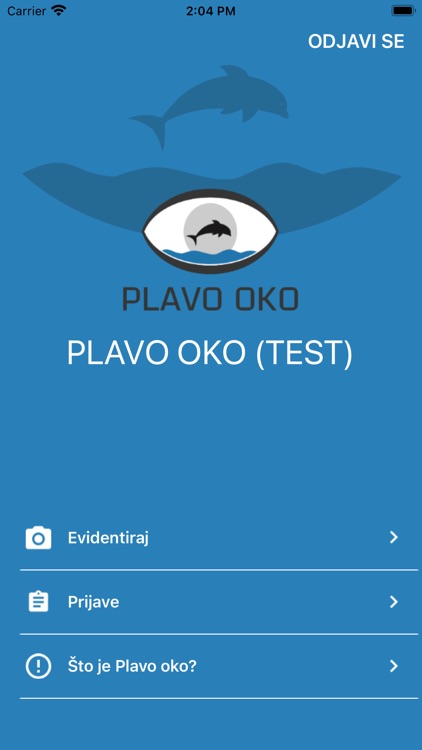 Plavo oko