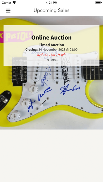Eaton & Brennan Auctions Screenshot