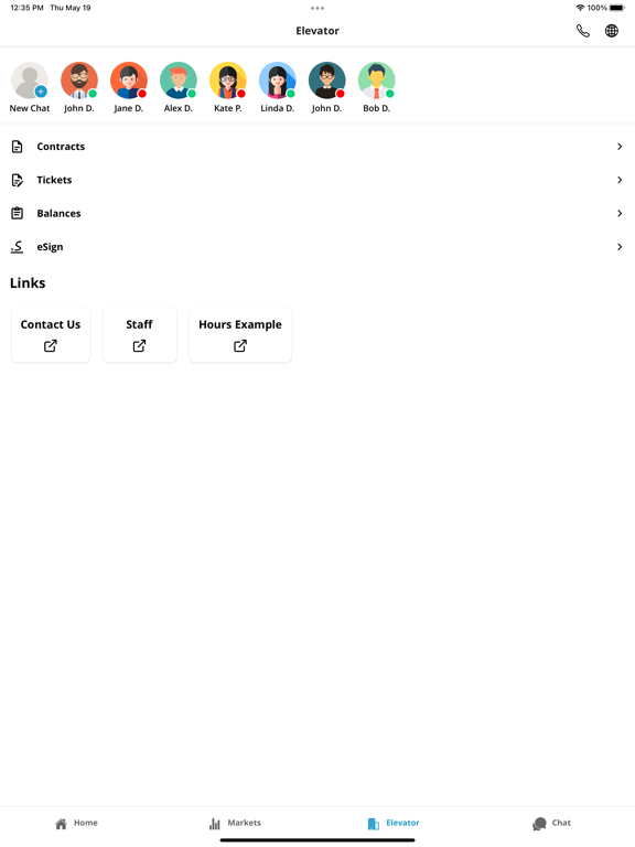 App screenshot
