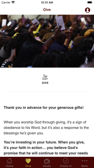 Saint Mark Baptist Church - LR Screenshot