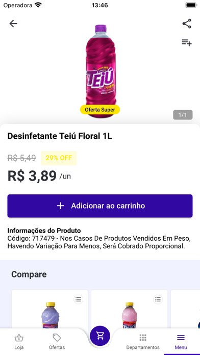 Supermercados Meira Screenshot