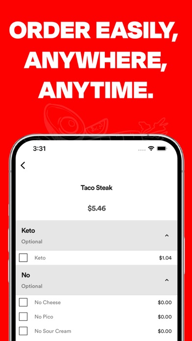 Phantom’s Food Truck Ordering Screenshot