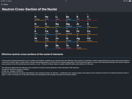 Periodiek Systeem 2024 PRO iPad app afbeelding 5