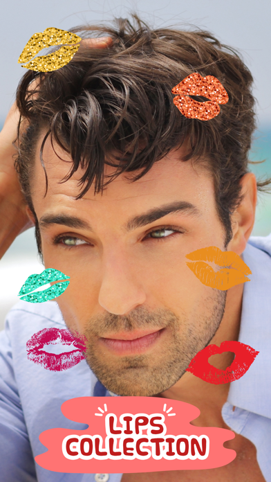 Lipstick Kiss Stickers Screenshot